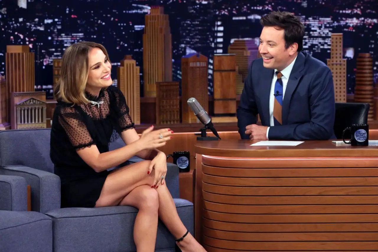 Natalie Portman Images at The Tonight Show Starring Jimmy Fallon